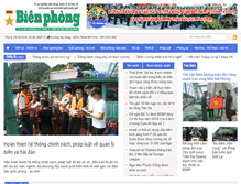 Tablet Screenshot of bienphong.com.vn